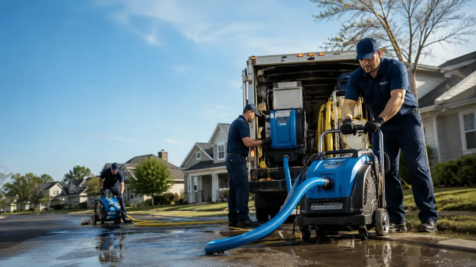 Flood Damage Cleanup in Brentwood, CA